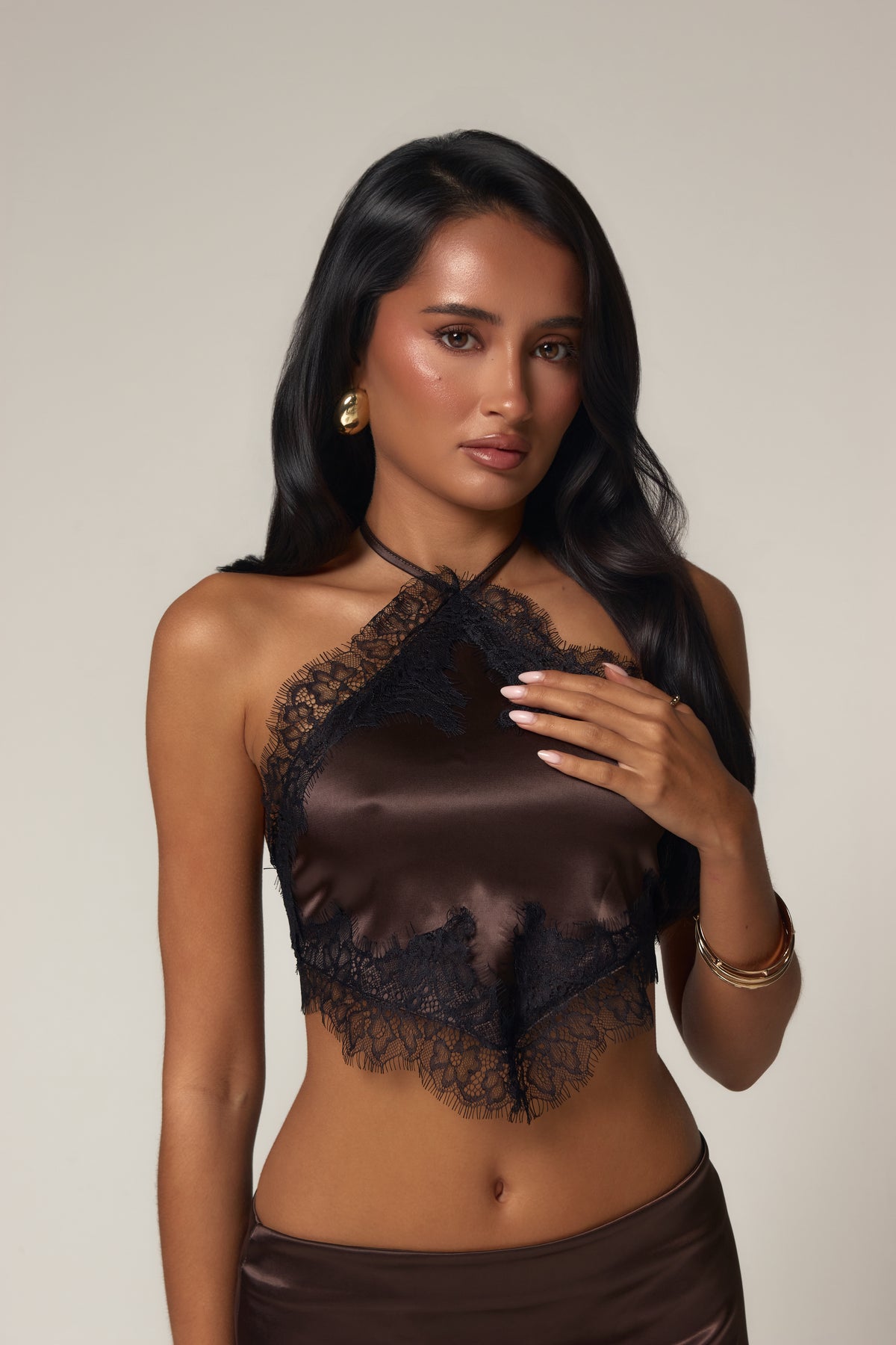 DAHLIA TWO PIECE - ESPRESSO