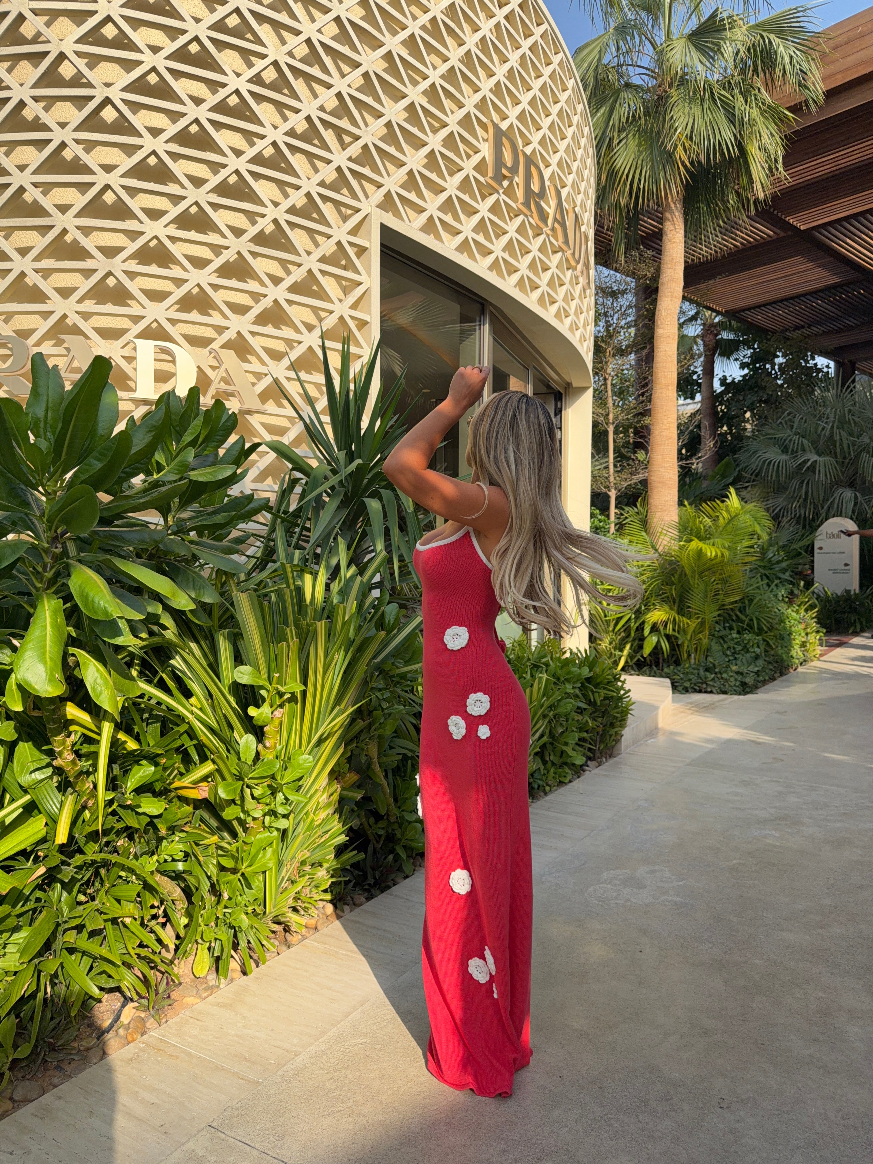 SANTORINI MAXI - RASPBERRY BLOOM