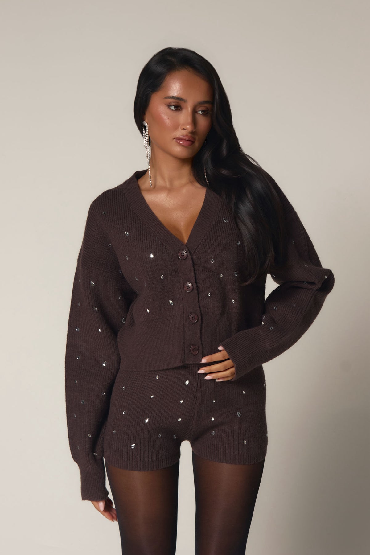 ETOILE KNIT TWO PIECE - ESPRESSO