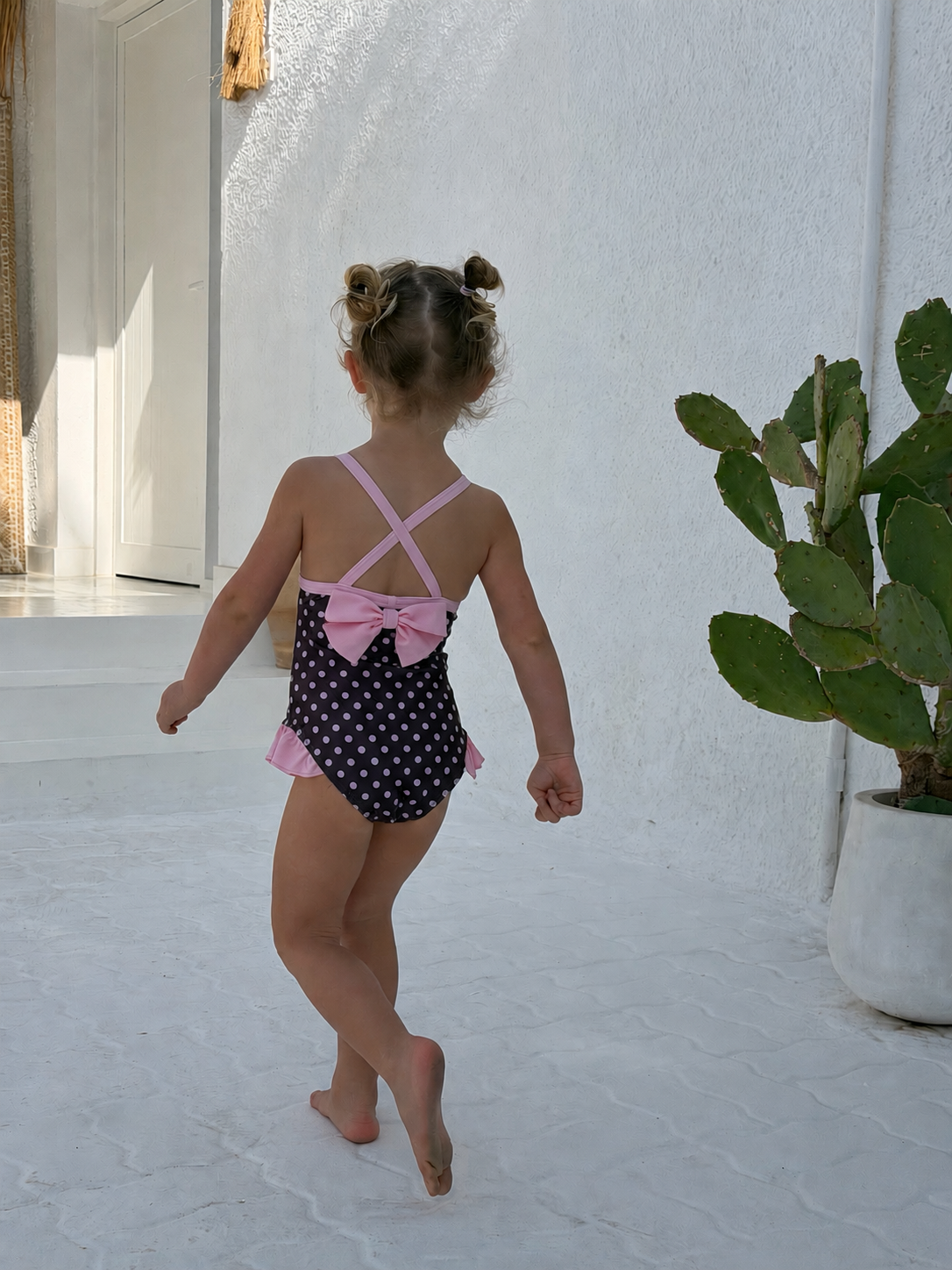 AUTUMN MINI POLKA DOT ONE PIECE