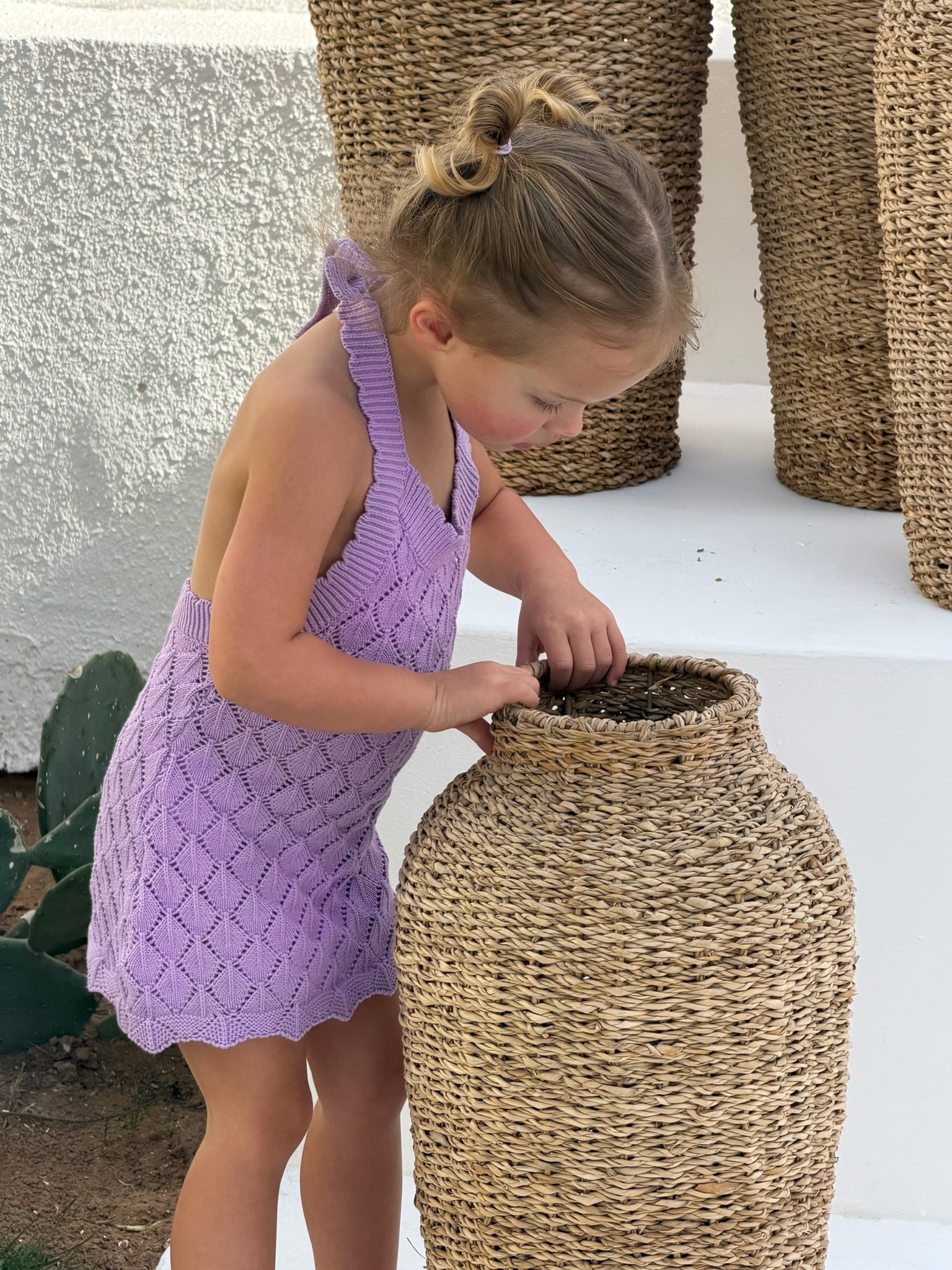 ROMI KNIT DRESS - SOFT VIOLET