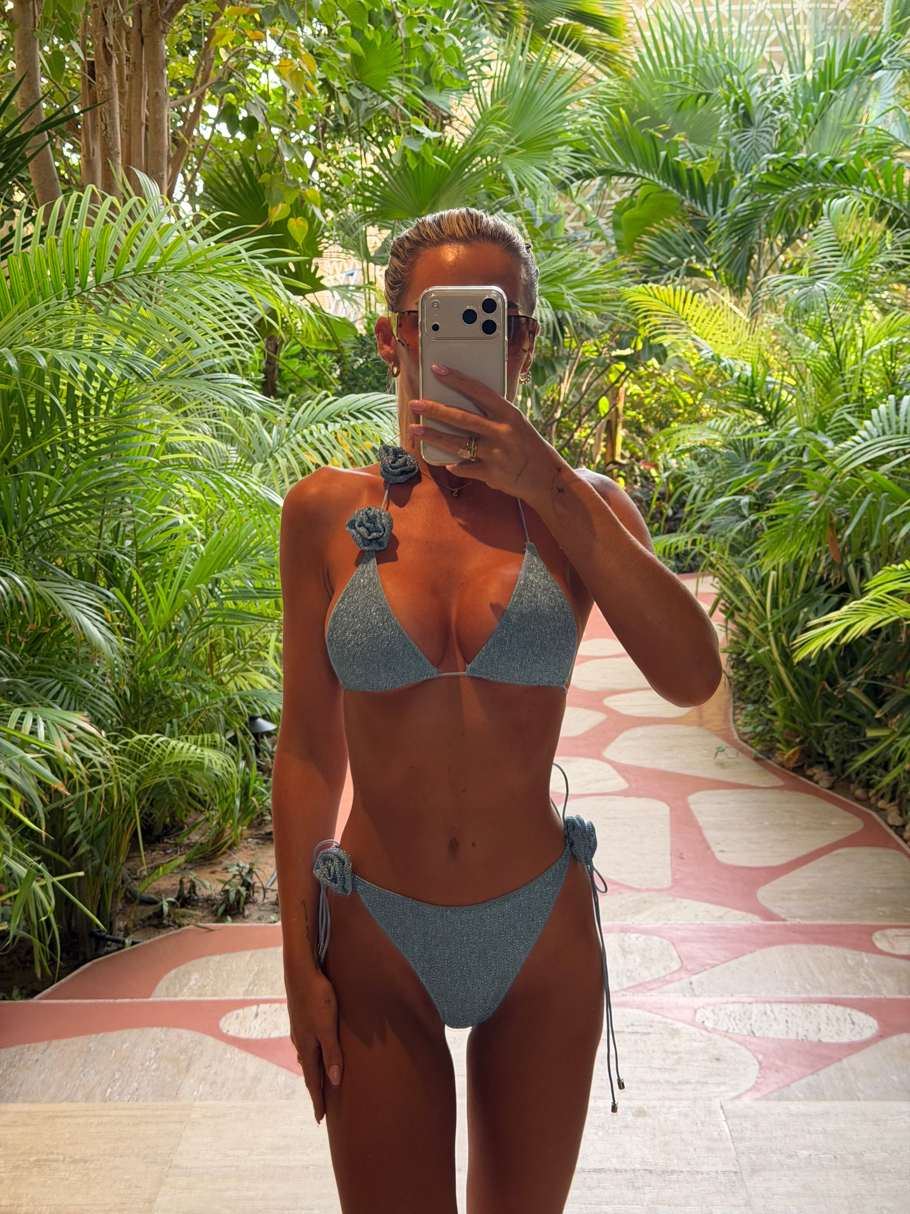 AZURE BIKINI BOTTOMS - OCEAN