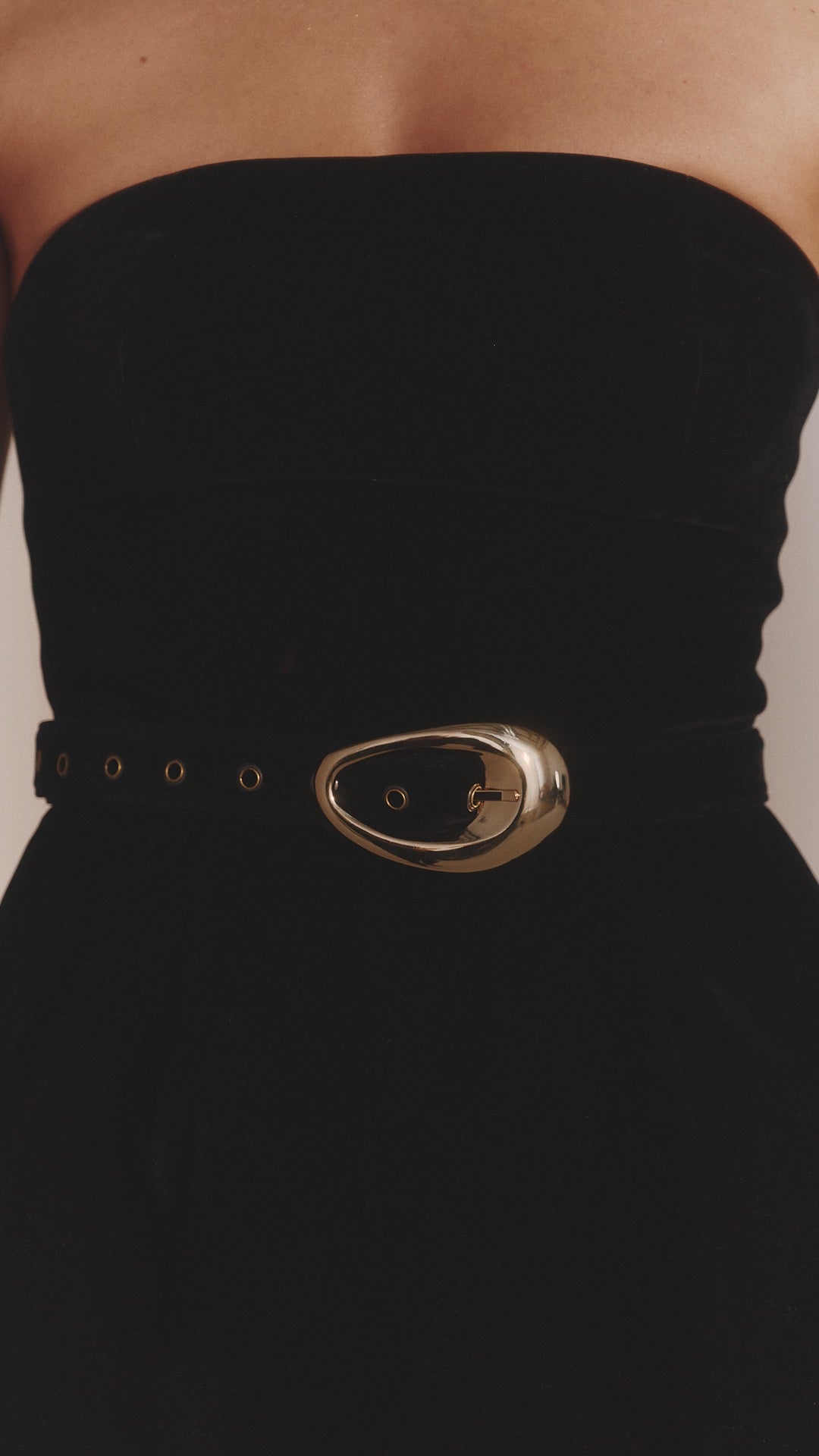 STEPHANIE BLACK VELVET MINI DRESS