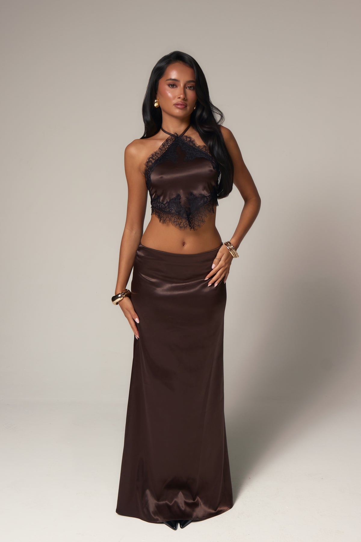 DAHLIA TWO PIECE - ESPRESSO