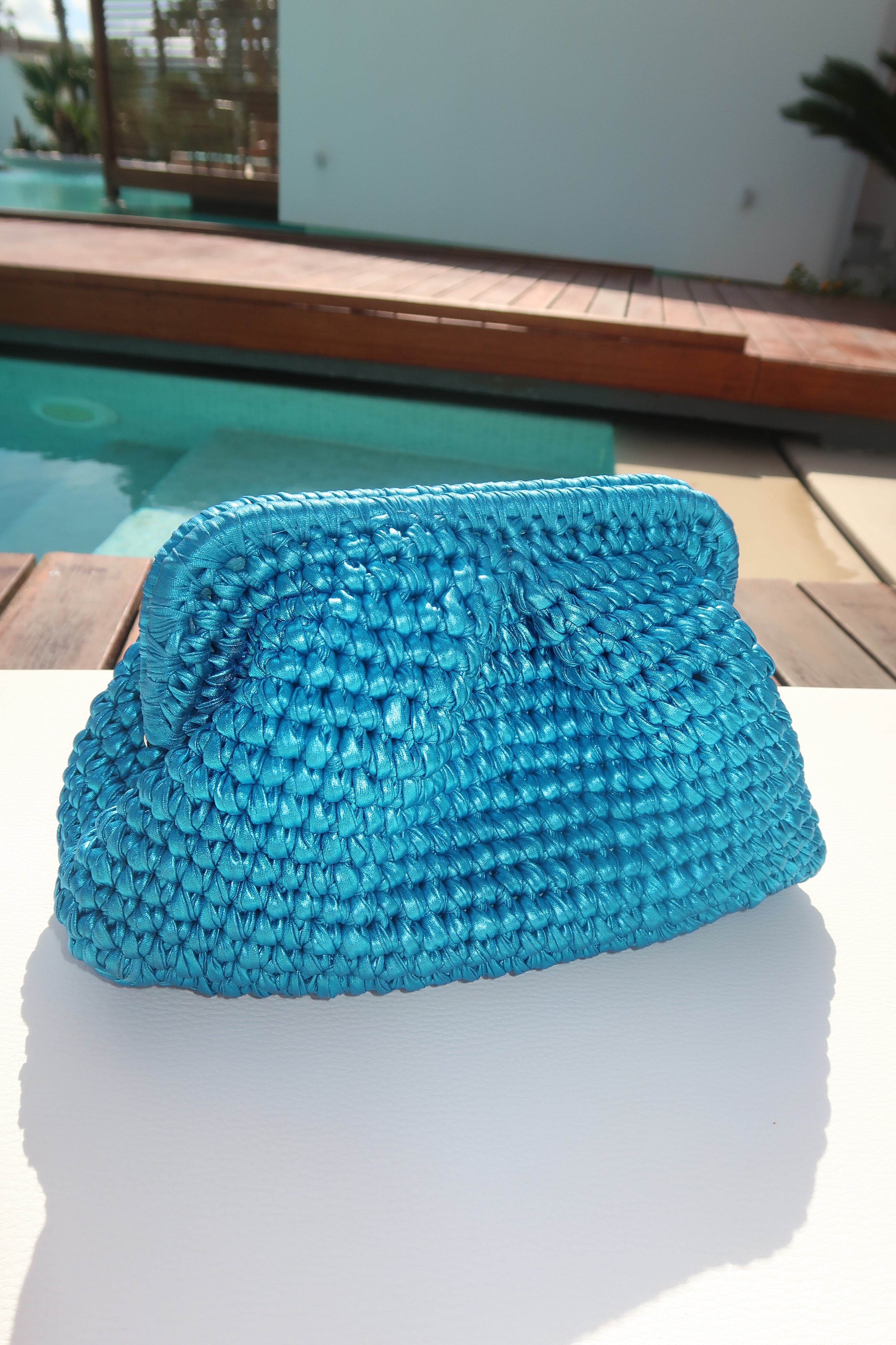 OIA METALLIC CLUTCH - SEA