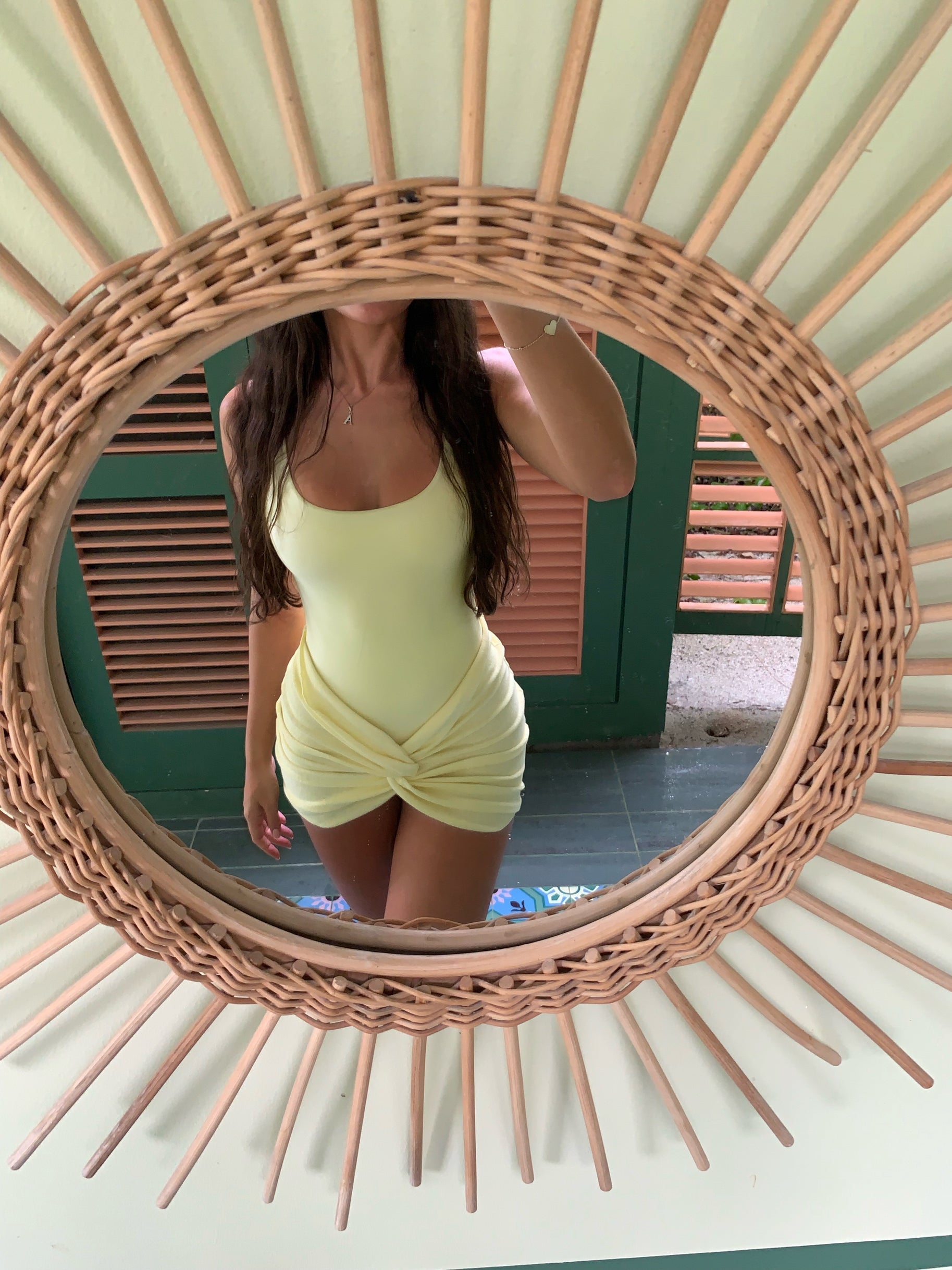 AMALFI SKIRT - LEMON