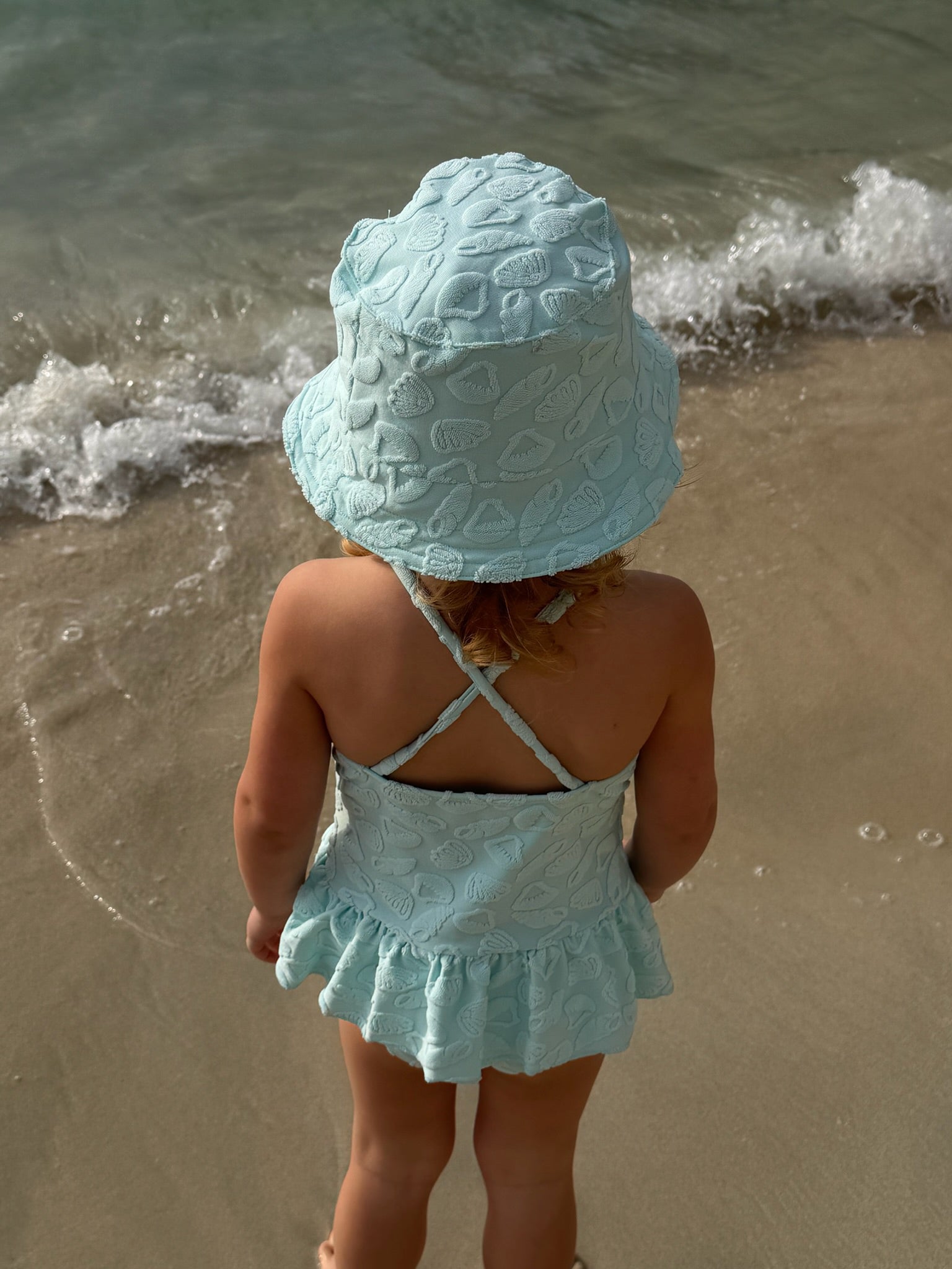 DORA MINI ONE PIECE & HAT SET - BLUEBELL