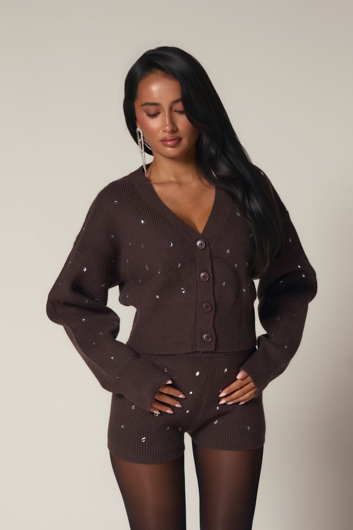 ETOILE KNIT TWO PIECE - ESPRESSO
