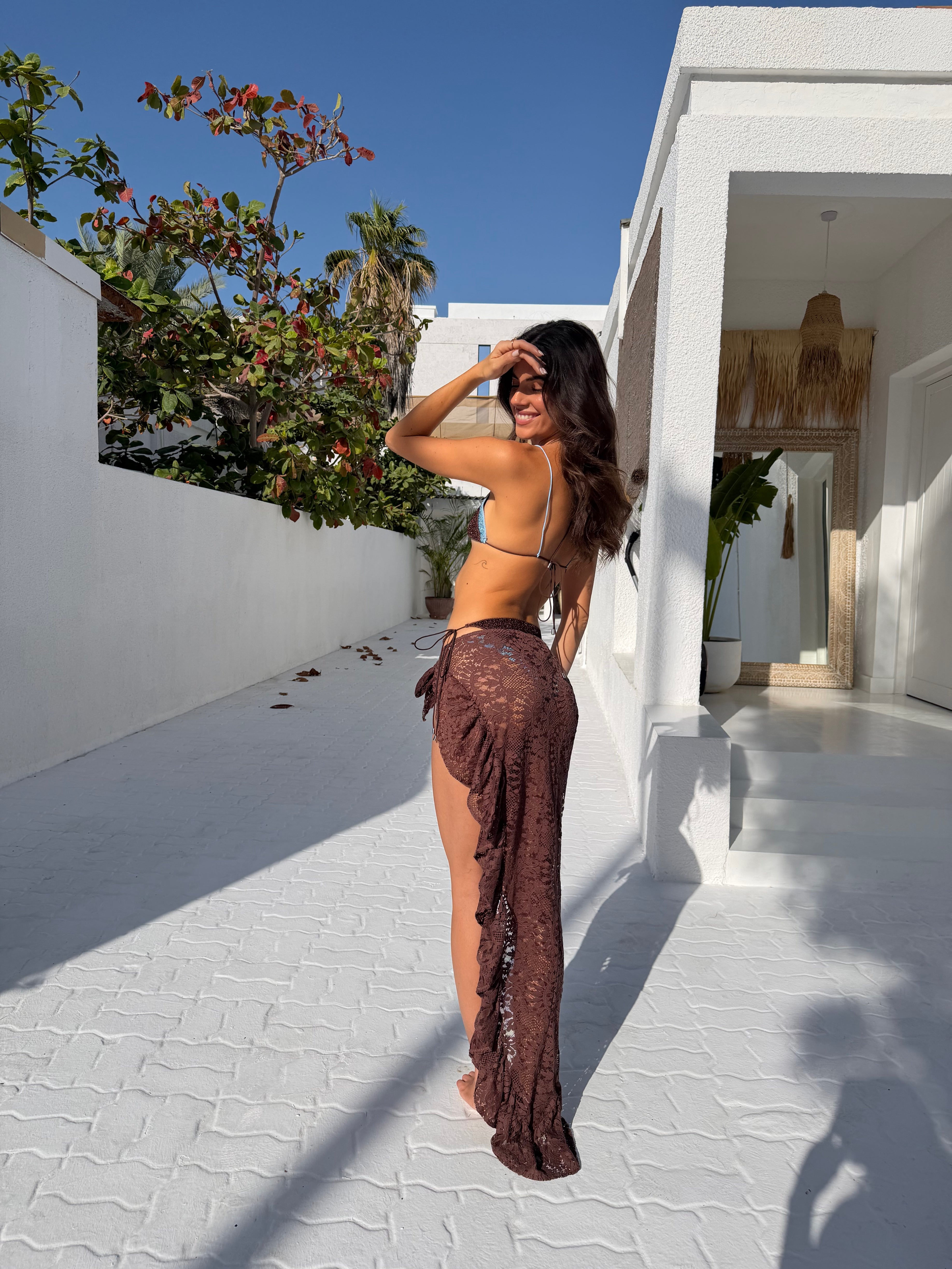 DUA BIKINI BOTTOMS - ESPRESSO BLUE