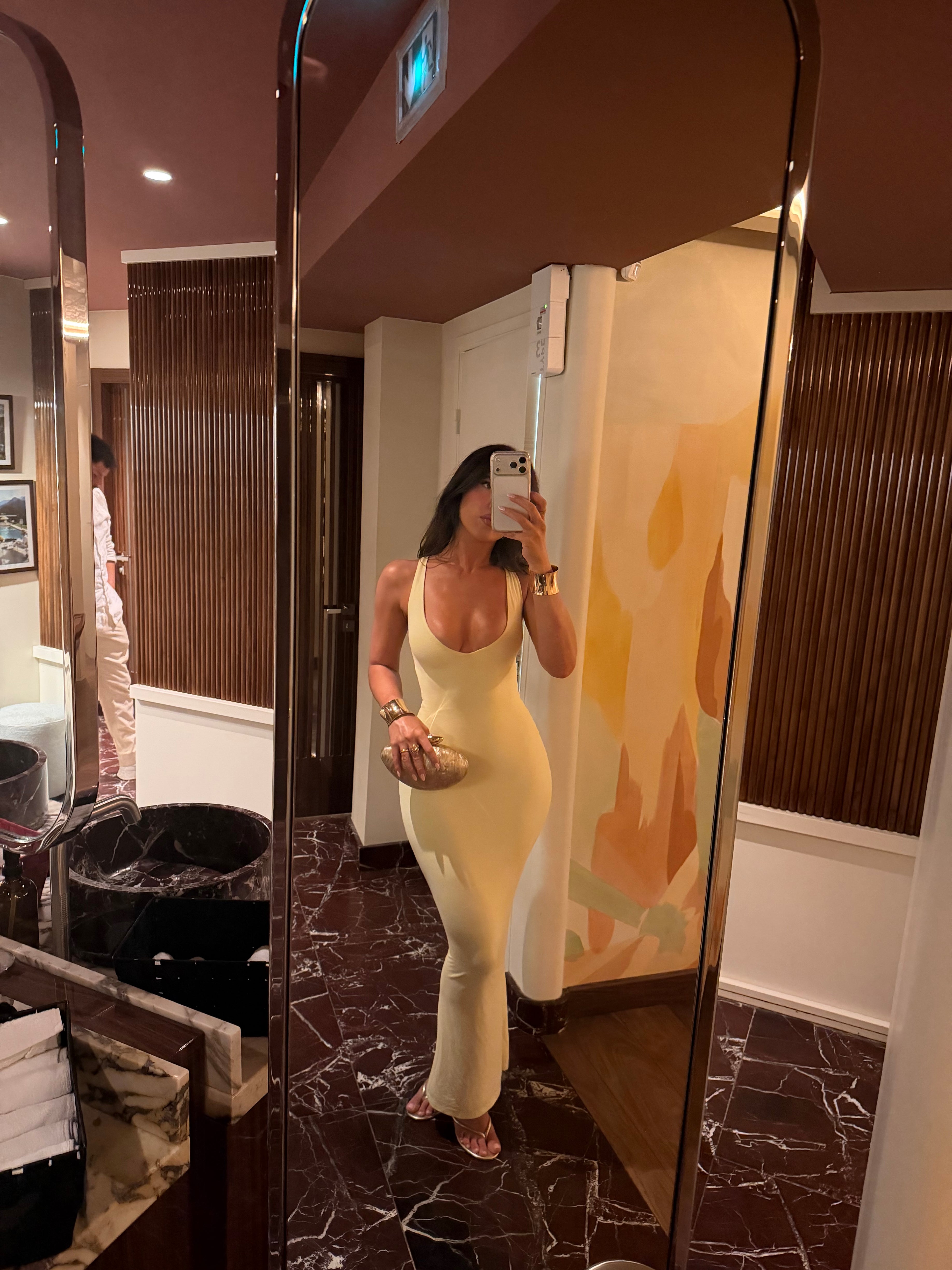 KIKI MAXI DRESS - LEMON