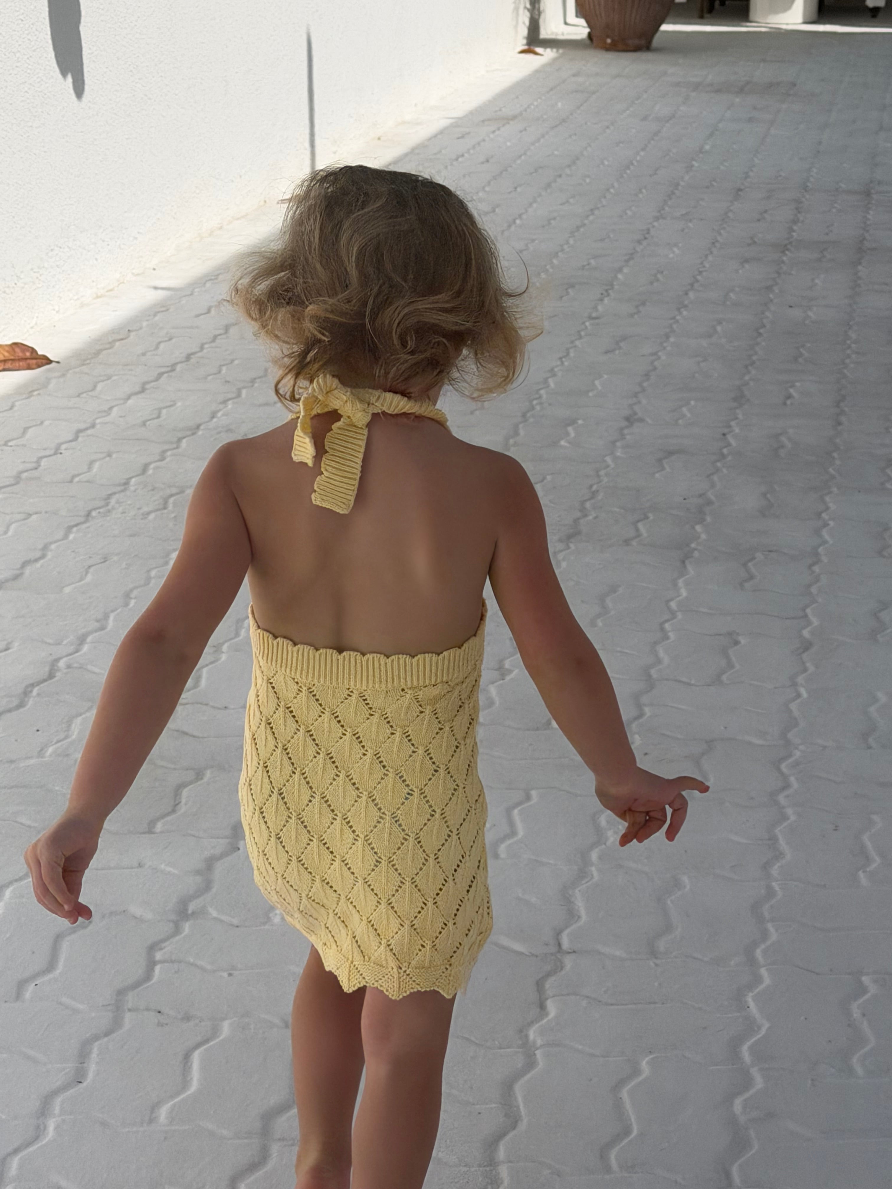 ROMI KNIT DRESS - SUNSHINE