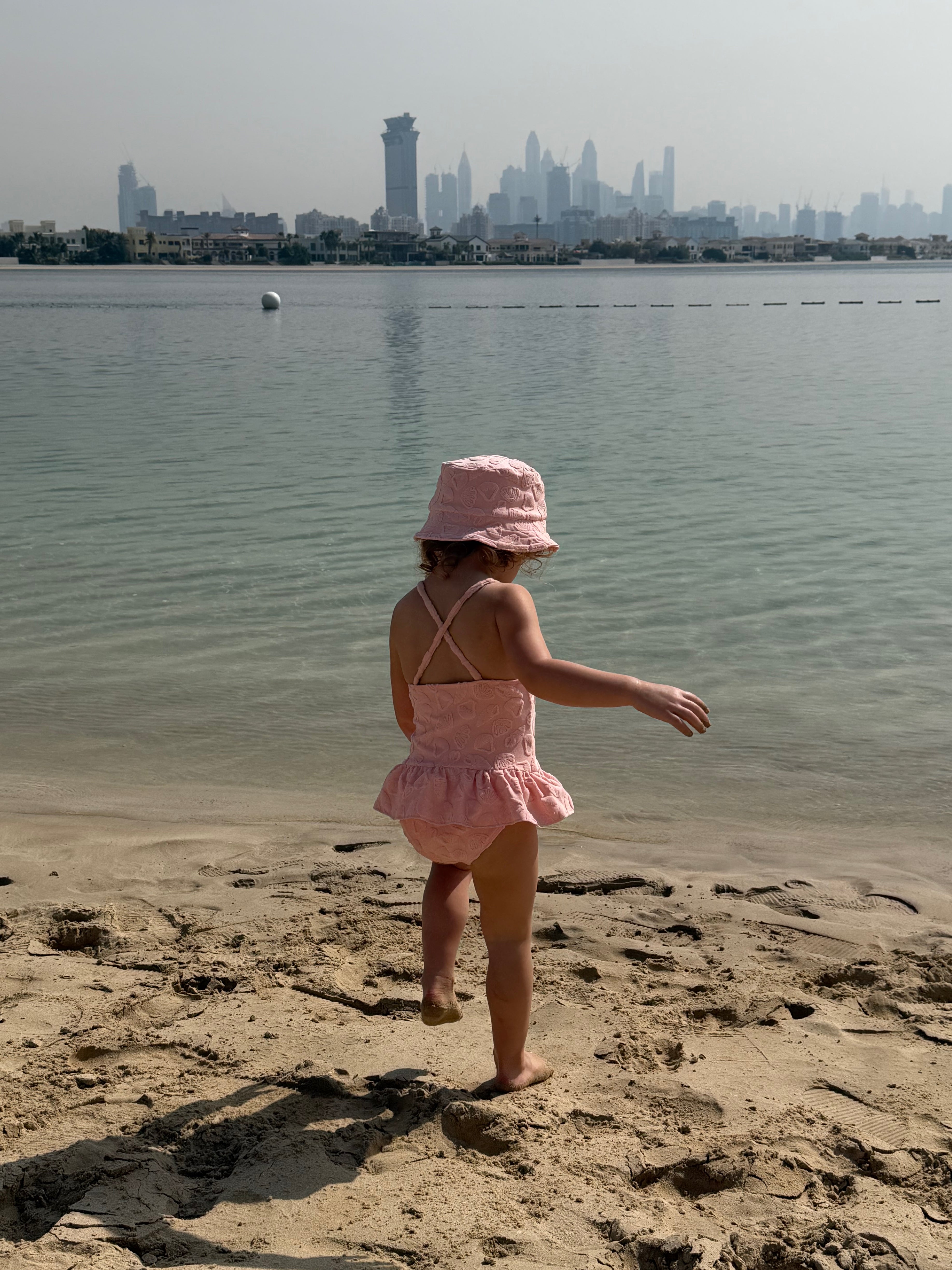 DORA MINI ONE PIECE & HAT SET - BALLET PINK