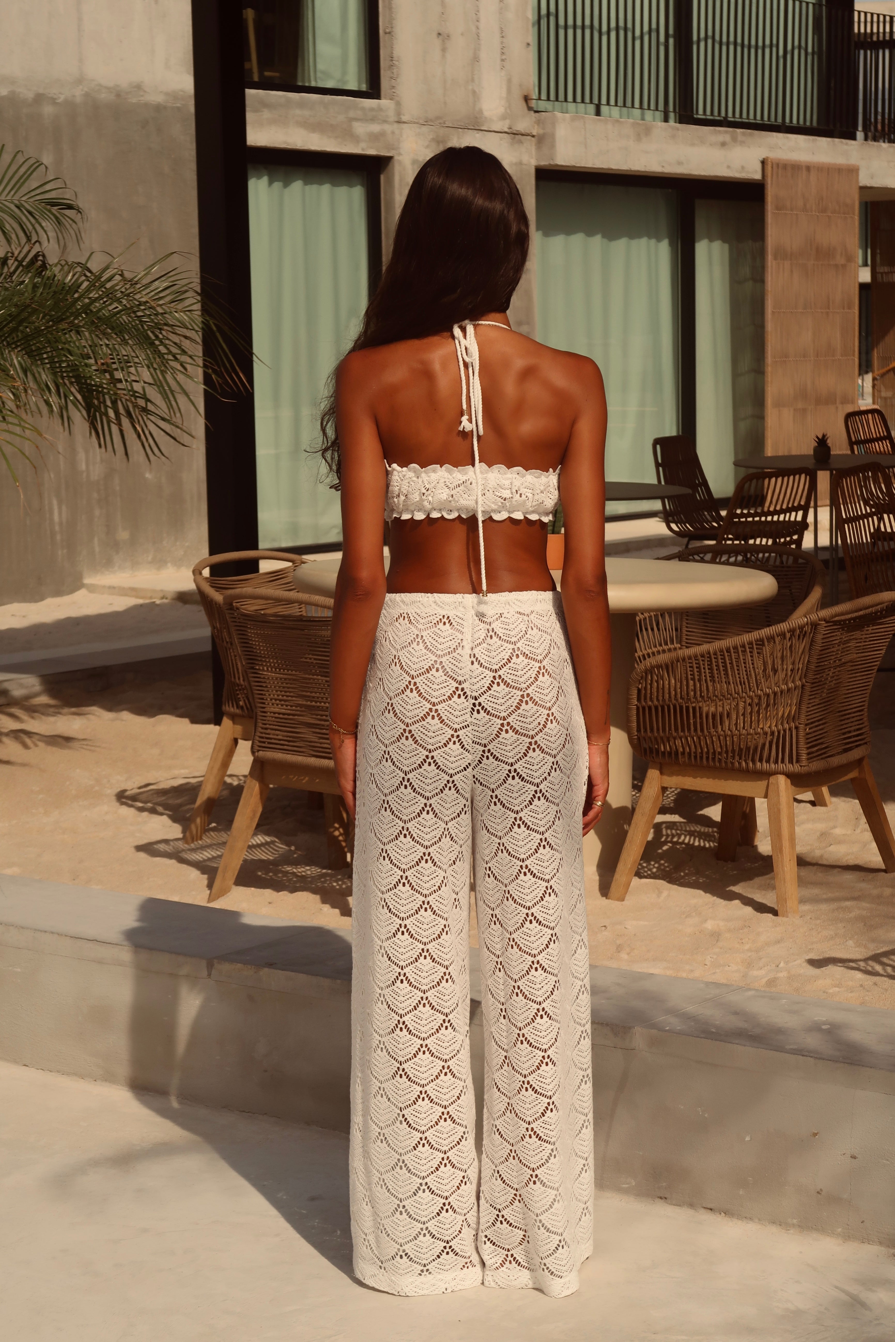 PALOMA CROCHET TROUSERS